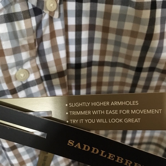 Men’s Saddlebred poplin shirt - Picture 4 of 4